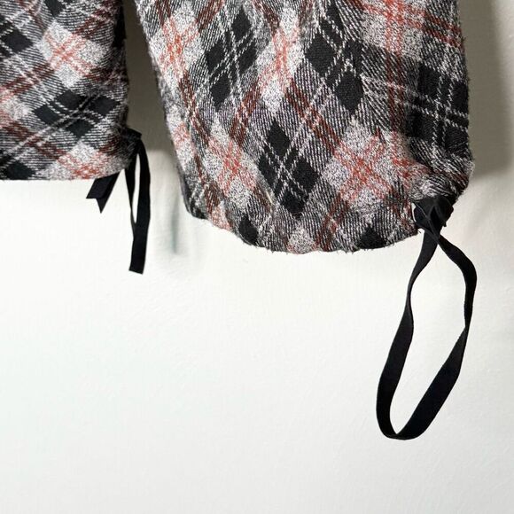 Bryn Walker Keena Cowl Neck Plaid Midweight Top - Women’s US M - Picture 3 of 12